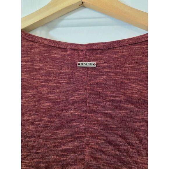 PrAna Women's Nadia Dress Sunwashed Red Space Dyed V-Neck Size L NWT - Picture 12 of 12